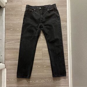 Levi's Classic Black Men's  505 Jeans size 36/32